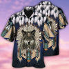 Native American Wolf Hawaiian Shirt Native America Shirt For Wolf Lovers
