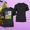 Mardi Gras Shirt Love Faith Power Justice Symbolism Of Colors T-shirt