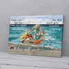 I Hope You Dance Ocean Star Turtle Canvas Prints PAN19337