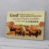 Farmer Cow Canvas Prints PAN17261