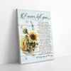 I Never Left You Dragonfly Canvas Prints PAN02587