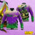 Personalized Mardi Gras Alligator Jacket Baseball PANBBJ0011