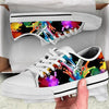 Hairstylist Splash Oil Painting Canvas Low Top Shoes PANLTS0094