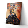 Sometimes I Look Back On My Life I'm Still Alive Motorbike Girl Canvas Prints
