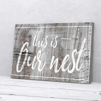 This Is Our Nest Vintage Canvas Prints