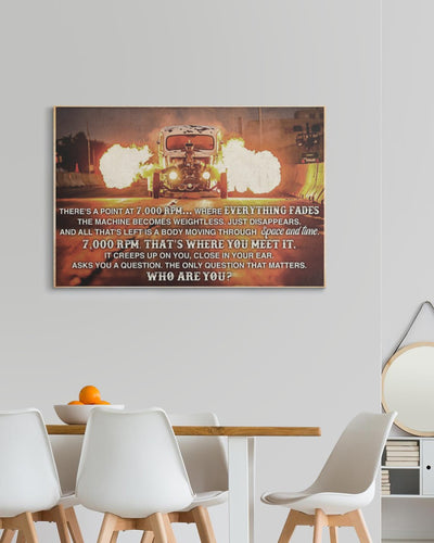 There's A Point At 7000 RPM Hot Rod Canvas Prints