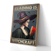 Witch Book Canvas Prints