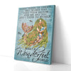 What A The Wonderful World Mermaid Canvas Prints