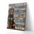 Rottweiler Snack Canvas Prints PAN18346