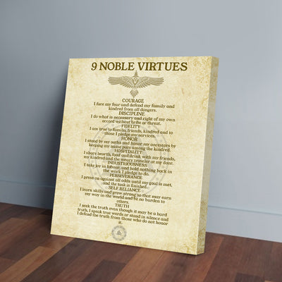 9 Noble Virtues Viking Canvas Prints PAN03610