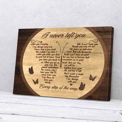I Never Left You Butterfly Canvas Prints PAN17734