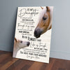 To My Daughter You Have Your Own Matches Horse Mom Canvas