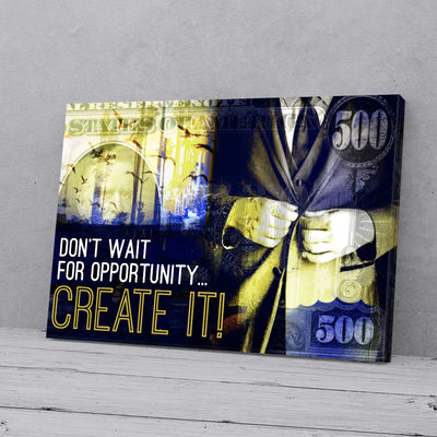 Create Opportunity Business Canvas Prints PAN14022