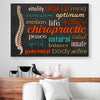 Vitality Health Mind Chiropractor Gift Canvas Prints PAN17358