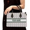 Personalized Sewing Purse Bag Handbag For Women Love Quilting