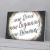 New Home New Beginning New Memories Canvas Prints PAN11864