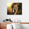 Lion And Jesus Canvas Prints PAN07950