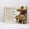 I Can Only Imagine Piano Canvas Prints PAN19015