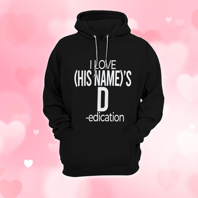 Personalized Valentine Couple Shirts Hoodie His Dedication And Her Personality