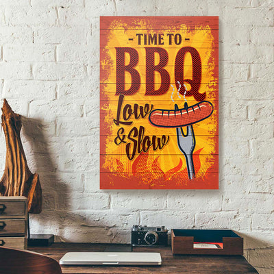 Time To BBQ Canvas Prints