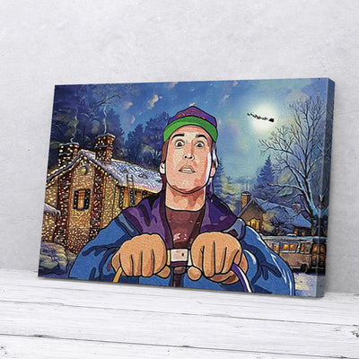 Clark Griswold Starry Night Christmas Vacation Canvas Prints PAN00292