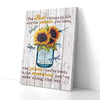 The Best Things In Life Sunflower Dragonfly Canvas Prints PAN05641