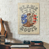 Vintage Country Girl Canvas Prints