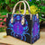 Dark Blue Zodiac Cancer Gift Purse Tote Bag Handbag For Women