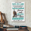 To My Son In Law Father In Law Eagle Canvas Prints