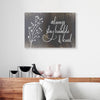 Always Stay Humble And Kind Flower Canvas Prints PAN17248