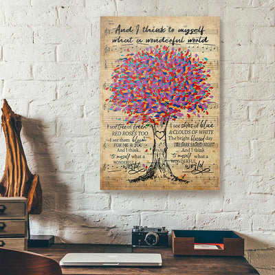 Tree Music Canvas Prints