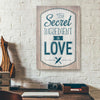 The Secret Ingredient Is Love Canvas Prints