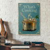 Skeleton In The Pot Cooking Canvas Prints