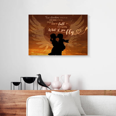 What If You Fly Custom Canvas Prints