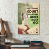 The Tennis Court Is Calling And I Must Go Canvas Prints
