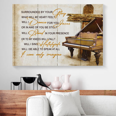 I Can Only Imagine Piano Canvas Prints PAN19015