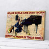 Some Girls Are Just Born The Music In Their Souls Canvas Prints