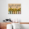 Autism Love Sunflower Hummingbird Canvas Prints PAN10353