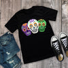 Mardi Gras Shirt Sugar Skull T-shirt