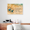 Personalized Gift For Couple Turtle Canvas Wall Art I Choose You PAN01747