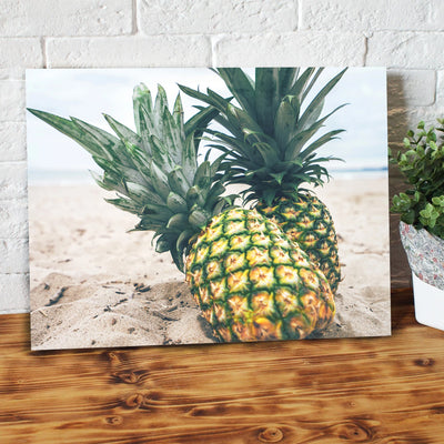 Two Pineapples Canvas Prints