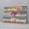 When You Enter This Office Canvas Prints PAN03816