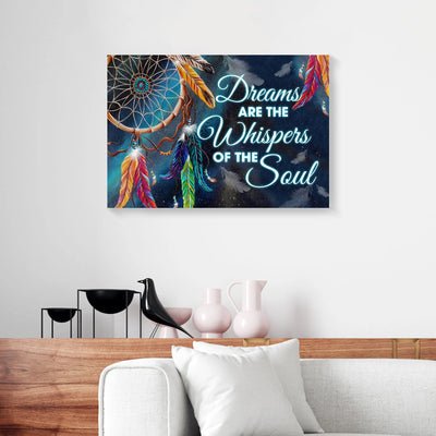 Dream Catcher Canvas Prints Dreams Are The Whisper Of The Soul PAN08433