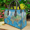 Globe World Map Purse Tote Bag Handbag For Women PANLTO0061