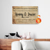 Personalized Gift For Couple Love Song Canvas Wall Art PAN11923
