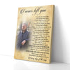 Personalized Memorial Gift Business Man Canvas Wall Art I Never Left You