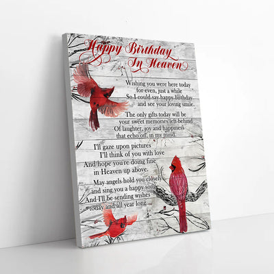 Winter Cardinal Canvas Prints PAN05042