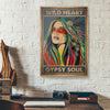 Wild Heart Gypsy Soul Girl Hippie Canvas Prints PAN18573