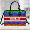 Personalized Rainbow Butterfly Purse Bag Handbag For Women