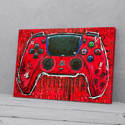 Red Drawing Video Games Canvas Prints PAN19962